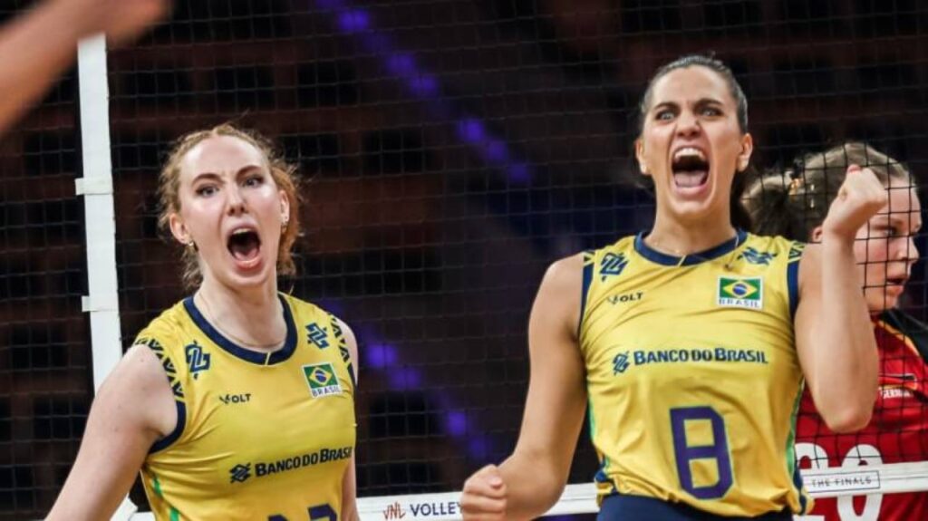Onde assistir ao vivo a semifinal da VNL: Brasil x Japão às 15h