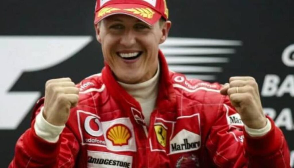 Michael Schumacher marca presença em casamento da filha em Mallorca