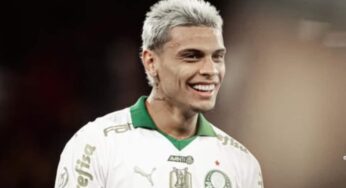 Richard Ríos se despede do Palmeiras em transferência recorde para o Benfica