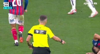 Corinthians perde para o Bahia em jogo maluco e polêmico com VAR demorado e pênalti no Brasileirão