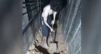 Hamas shows hostage digging his own grave in video, presses Israel for help in Gaza
