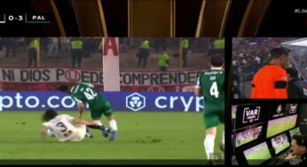 Jogo pegado no Peru: VAR avalia cartão vermelho em Universitário x Palmeiras nas Libertadores