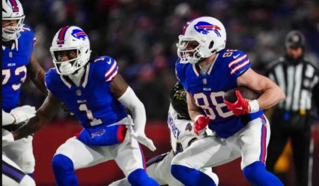 Onde assistir ao vivo Buffalo Bills x Baltimore Ravens e escalações da NFL às 21h