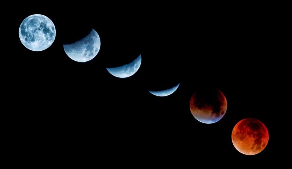 Lunar Calendar 2025: moon phases and eclipses shake up the sky in September