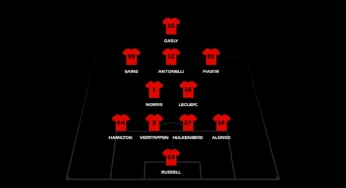 Fãs de Fórmula 1 Elegem Seleção de Futebol Ideal com Pilotos em Votação Inédita