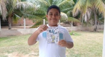 Jovem talento da Paraíba viraliza ao criar álbum artesanal da Copa do Mundo