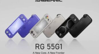 Anbernic revela RG 55G1, novo console Android com design familiar e foco em emulação