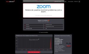 Instabilidade no Zoom: Usuários enfrentam interrupções e desafios em reuniões online