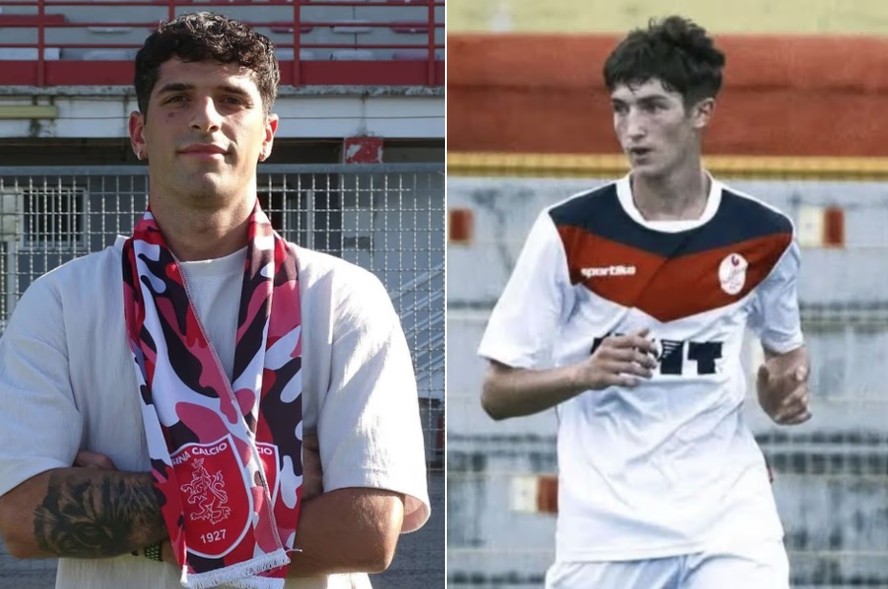 Pietro Borsini (à direita) e Davide Paglialunga — Foto: Reprodução