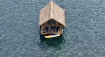 Casa flutuante em mar aberto na Flórida cativa influenciador em busca de isolamento