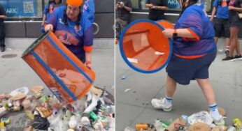 Executiva do JPMorgan é dispensada após viralizar em vídeo com lixeira do Knicks em Nova York