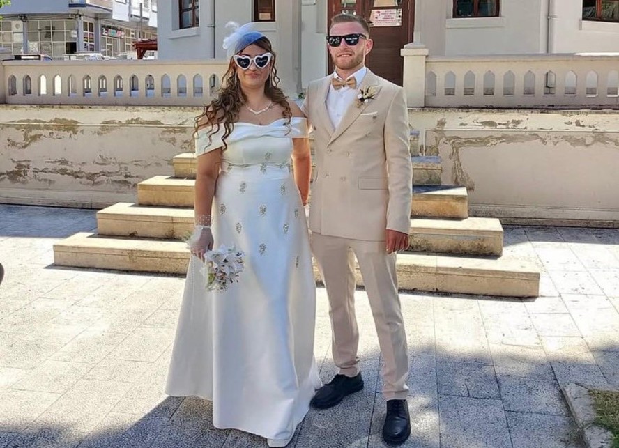 Suleyman Sariefe após se casar na Turquia — Foto: Reprodução/X