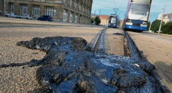 Asfalto derrete em Leipzig e paralisa transporte público em meio a onda de calor extremo na Alemanha