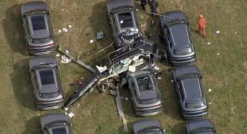 Seis mortos em colisão de helicópteros no Recreio dos Bandeirantes, Rio de Janeiro