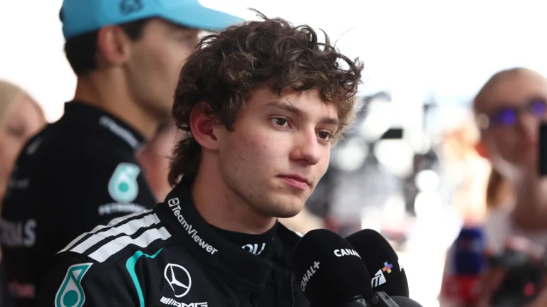 Kimi Antonelli é punido com três posições no grid do GP da Hungria por infração em bandeira amarela