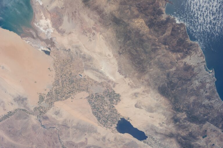 Falha de San Andreas — Foto: nasa