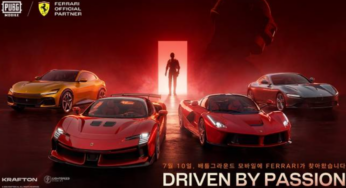 PUBG Mobile e Ferrari lançam parceria global com carros icônicos e exposição de Fórmula 1 no jogo