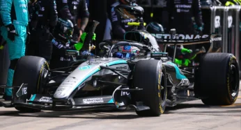 Charles Leclerc quase encerrou jejum em Silverstone com Antonelli em sua cola
