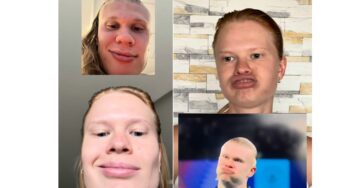 Modelo russa viraliza nas redes sociais após imitar Erling Haaland e abraçar comparação inusitada