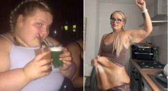Britânica Laura Budreviciene celebra nova fase após emagrecer 152 quilos