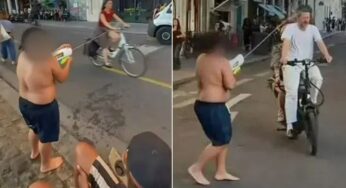Jovem desafia autoridades e aterroriza frequentadores do Canal Saint-Martin em Paris com pedágio da água