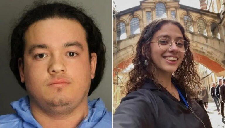 Joseph Horner é acusado de matar a cunhada, Victoria Castle — Foto: Reprodução/Nassau County Police Department; Reprodução/Instagram
