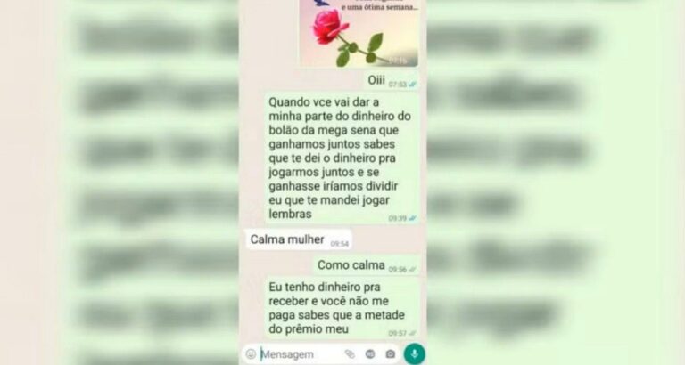 Justiça catarinense valida acordo verbal e ex-companheiro deve dividir prêmio da Mega-Sena