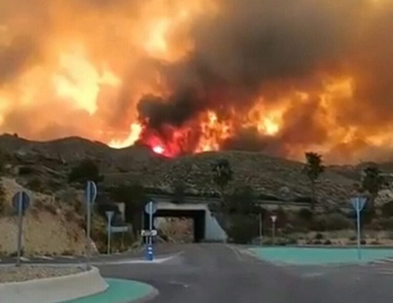 Incêndio sem precedentes na Andaluzia mata doze e deixa dezenas de desaparecidos sob alerta climático