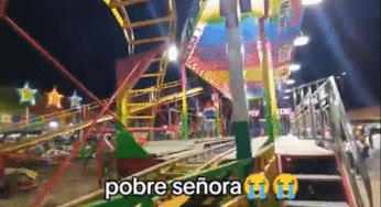 Mulher sofre queda de montanha-russa em parque de diversões no Equador e fica gravemente ferida