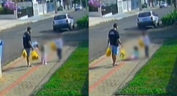 Pai é flagrado agredindo filha de 3 anos no Paraná; polícia decreta medidas protetivas urgentes