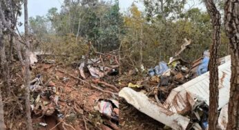 Duas pessoas morrem em queda de aeronave de pequeno porte em Campo Grande sob forte neblina