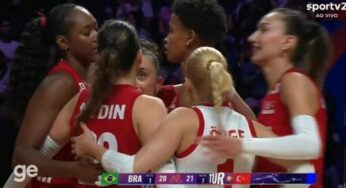 Turquia conquista bicampeonato da Liga das Nações de Vôlei ao superar o Brasil por 3 a 1 na final