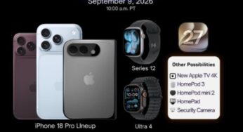 Apple pode agendar evento do iPhone 18 Pro e iOS 27 para 9 de setembro de 2026