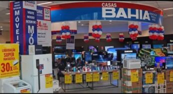 Casas Bahia inicia leilão online de 125 lotes com produtos e até 68% de desconto