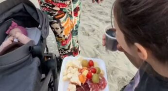 Menina russa viraliza ao expressar surpresa com generosidade em festa de aniversário no litoral paulista