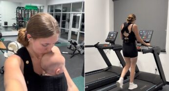 Vídeo de influencer com filha em esteira divide opiniões sobre segurança e maternidade