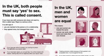 Reino Unido distribui guia a solicitantes de asilo com alertas sobre consentimento e igualdade de gênero