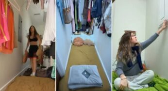 Mulher adota closet de 7 m² como moradia para escapar de aluguel exorbitante nos EUA
