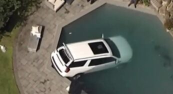 Professora morre após SUV cair em piscina de residência em Long Island, Nova York
