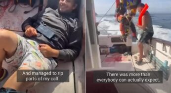 Pescador é mordido por tubarão-azul no barco após fisgá-lo na costa da Irlanda