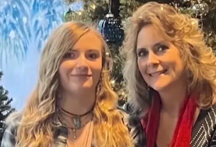 Tamela Dutcher e a filha, Bryanna — Foto: Reprodução/GoFundMe
