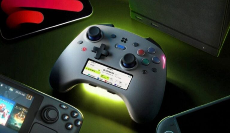 Controle Genki Manta Promete Nova Era para Jogos com Tela Integrada e Sistema Operacional Exclusivo