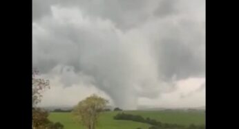 Ciclone-bomba castiga Rio Grande do Sul com ventos de 132 km/h e uma morte confirmada
