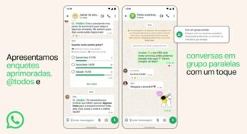 WhatsApp revoluciona comunicação em grupos com enquetes programadas e menções prioritárias