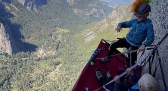 Aventureiro gera debate intenso ao expor filhos menores em escalada de montanha nos EUA