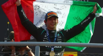 Kimi Antonelli celebra vitória histórica no GP da Itália após arrancada épica da 19ª posição