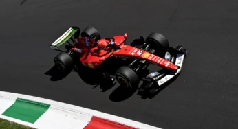 Leclerc comanda dobradinha da Ferrari no primeiro treino livre do GP da Itália