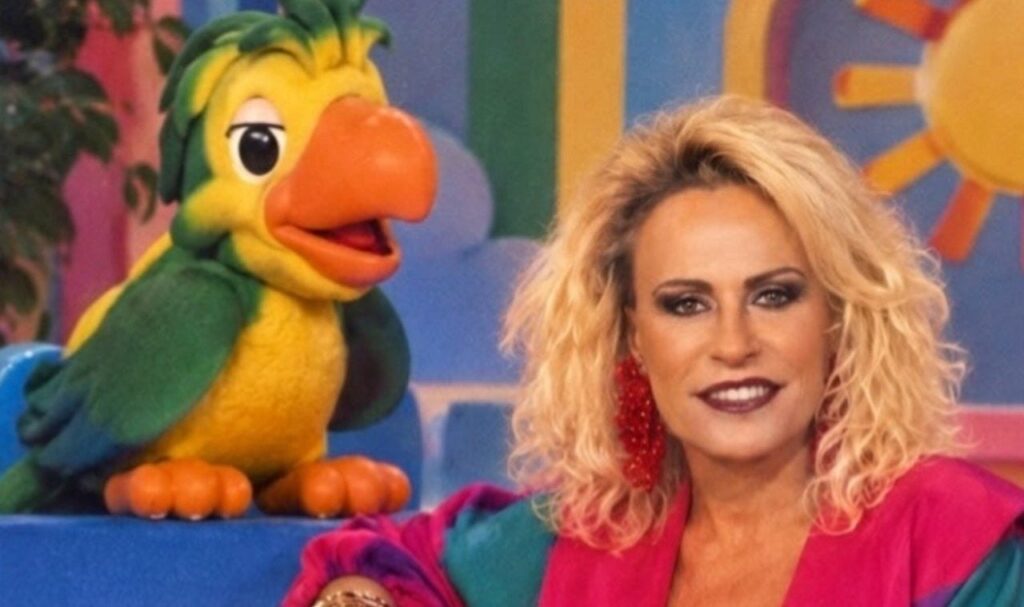 Ana Maria Braga em trend dos anos 80 - Instagram