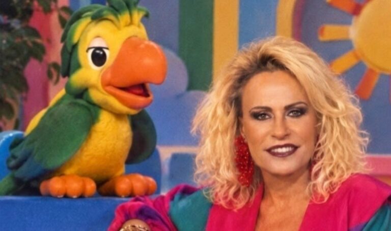 Ana Maria Braga em trend dos anos 80 - Instagram