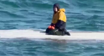 Adolescente sobrevive três dias à deriva em águas geladas do Alasca após barco virar